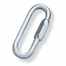 7mm Oval Steel Screw Link