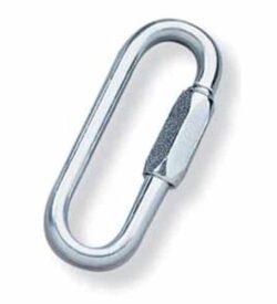 7mm Oval Steel Screw Link