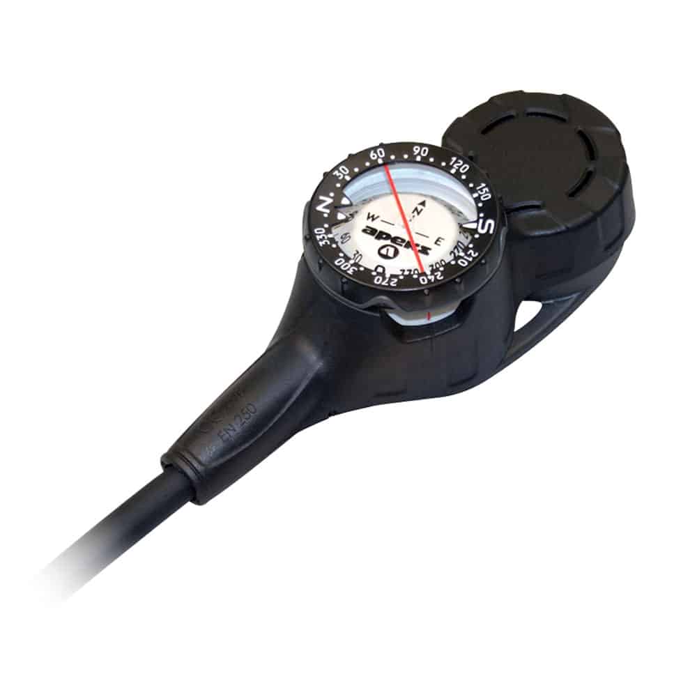 Apeks 3 Gauge Console back