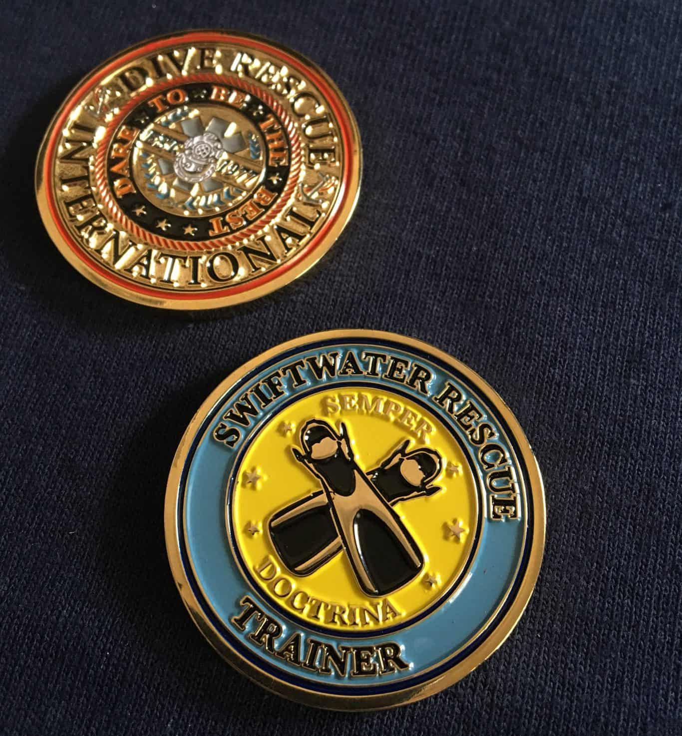 SWRT Coin Swiftwater Rescue Trainer Challenge Coin - Image 1