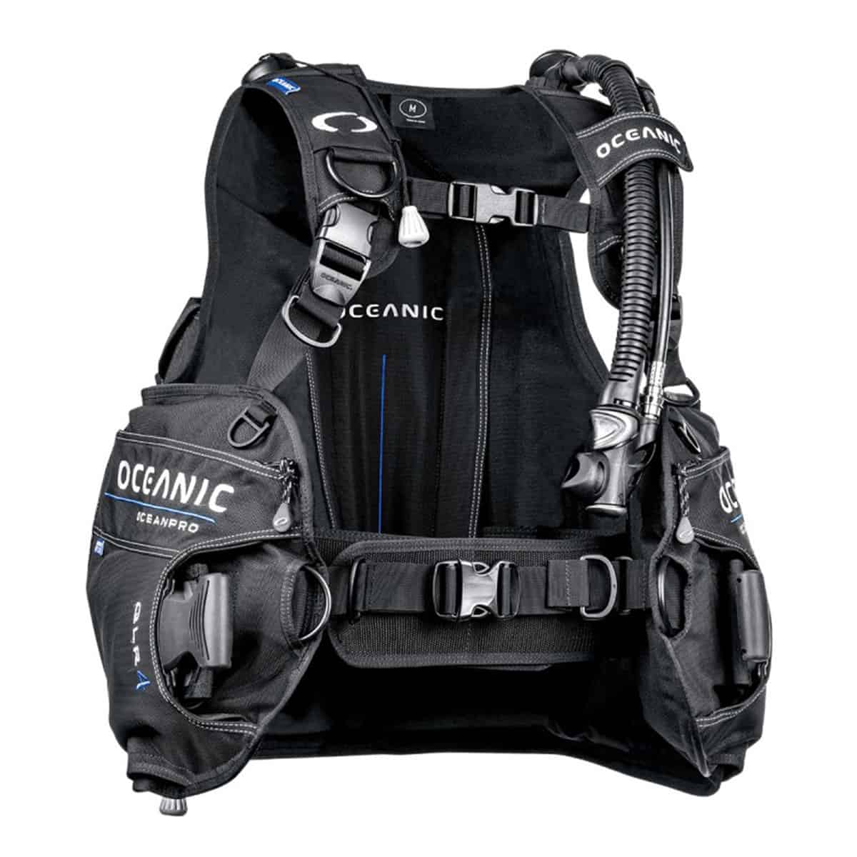 oceanpro_08.8430.XX_front.left_ OCEANIC OCEANPRO BCD W/QLR4 POCKETS - Image 1