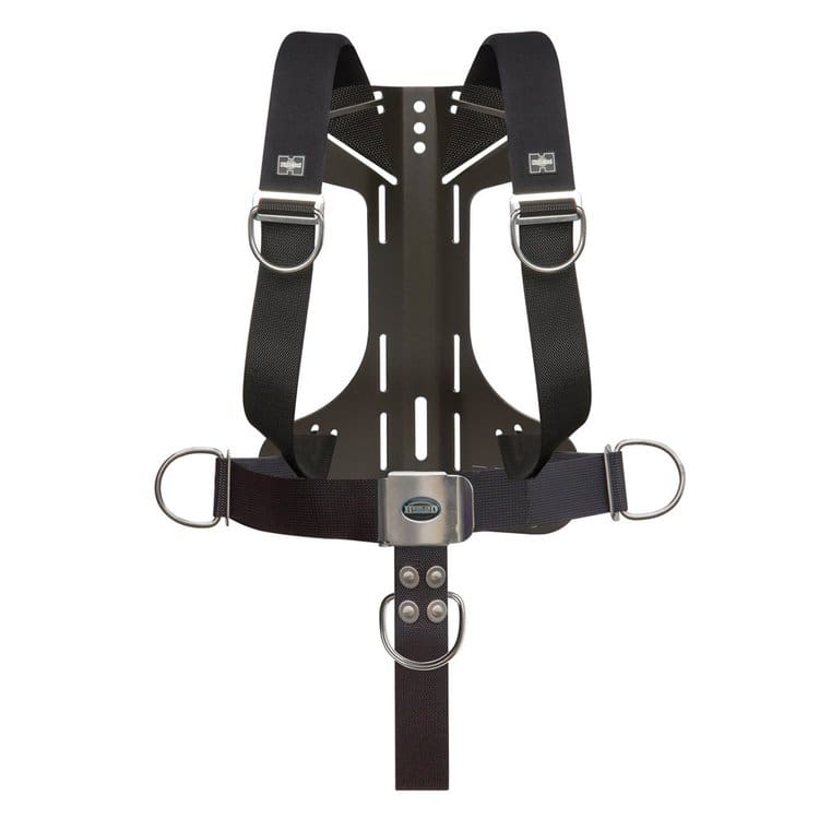 HL800-TP-Highland-Aluminum-Travel-Tec-Rec-Harness XS SCUBA HIGHLAND ALUMINUM TRAVEL TEC/REC HARNESS - Image 1