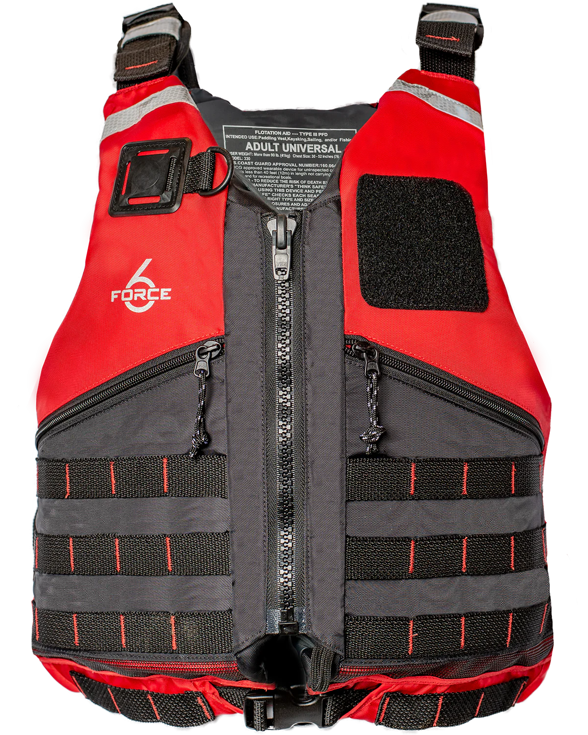 Force_6_-_PFD_-_Ground_Support_-_Red_-_Front FORCE 6 GROUND SUPPORT PFD - Image 1
